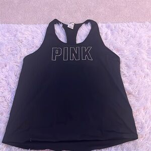 Black Pink Workout Tank Top